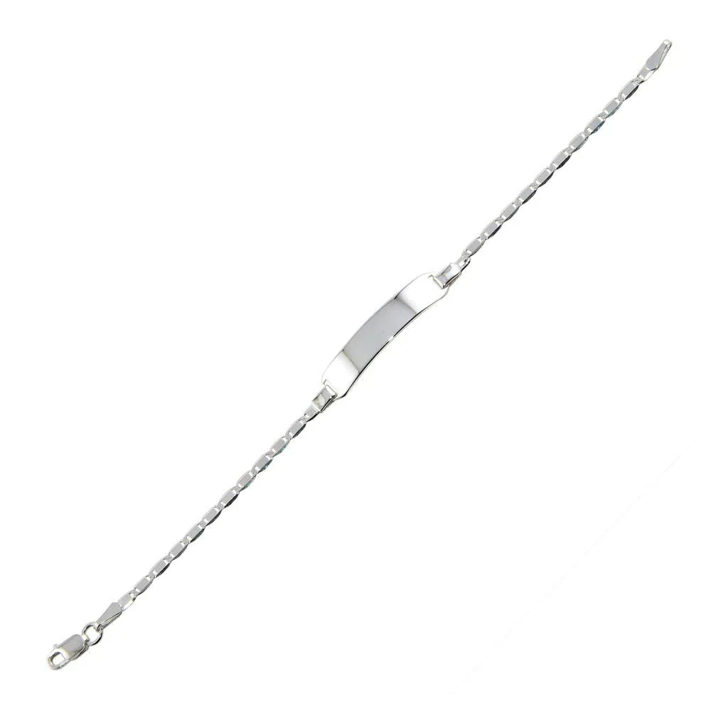 Baby Silver ID Bracelets