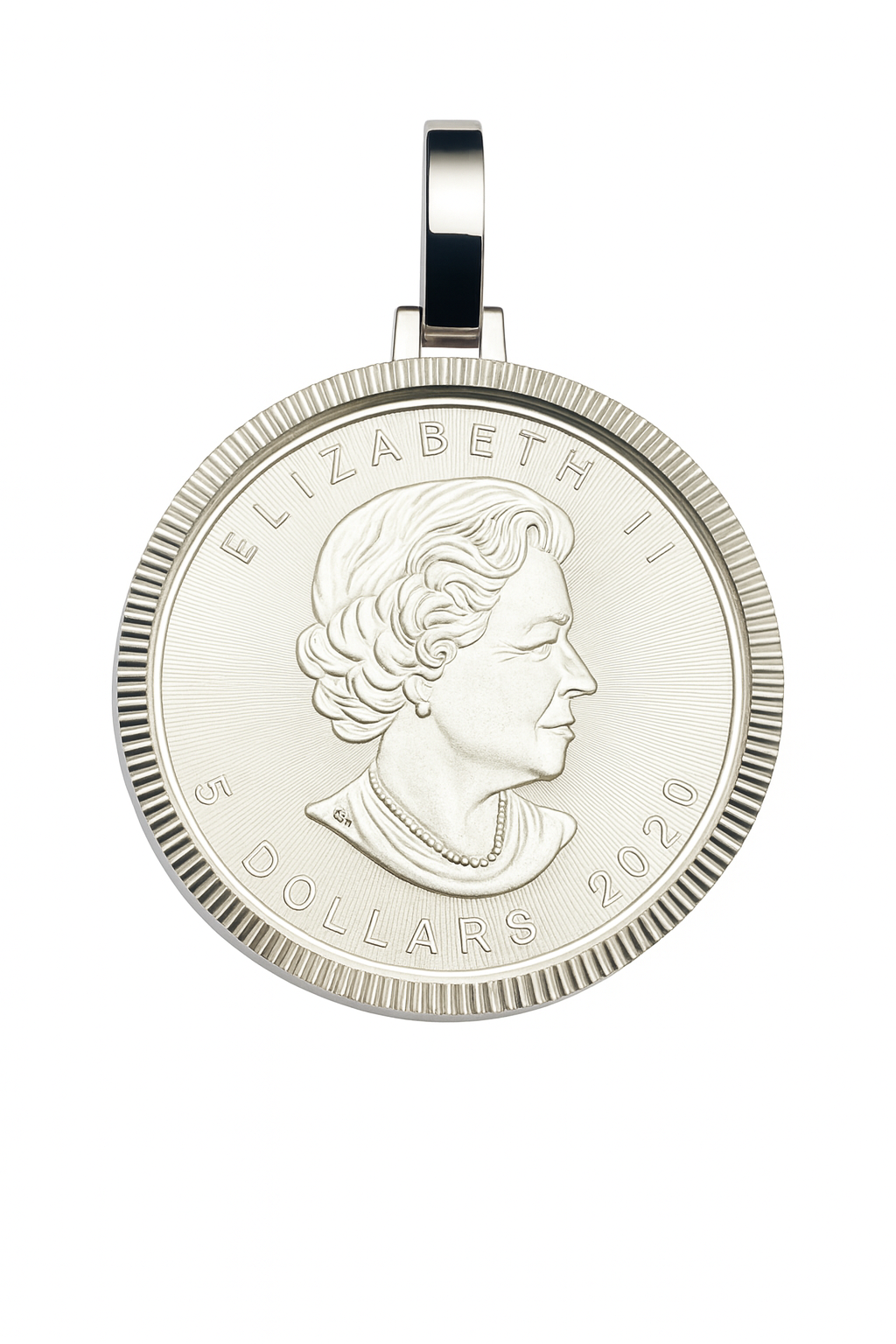 Queen Elizabeth II Coin Pendant
