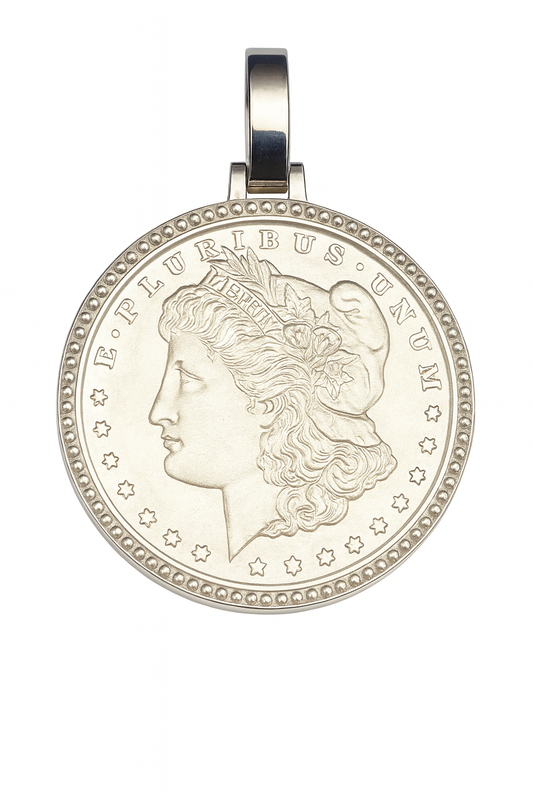 Morgan Dollar Coin Pendant